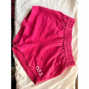 OTS Women’s Athletic Performance Running Shorts Hot Pink Lightweight Size XS